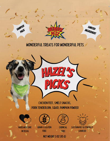 Hazel Picks Sampler Pack | Wonder Petz Treats