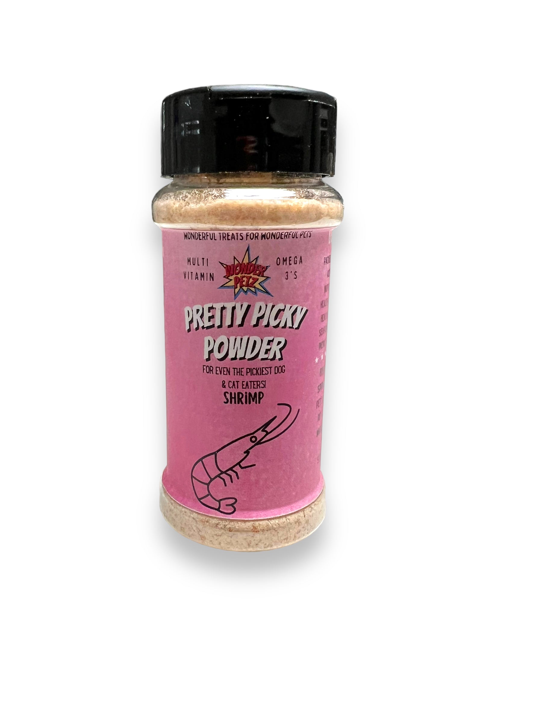Shrimp Pretty Picky Powder | Wonder Petz Treats