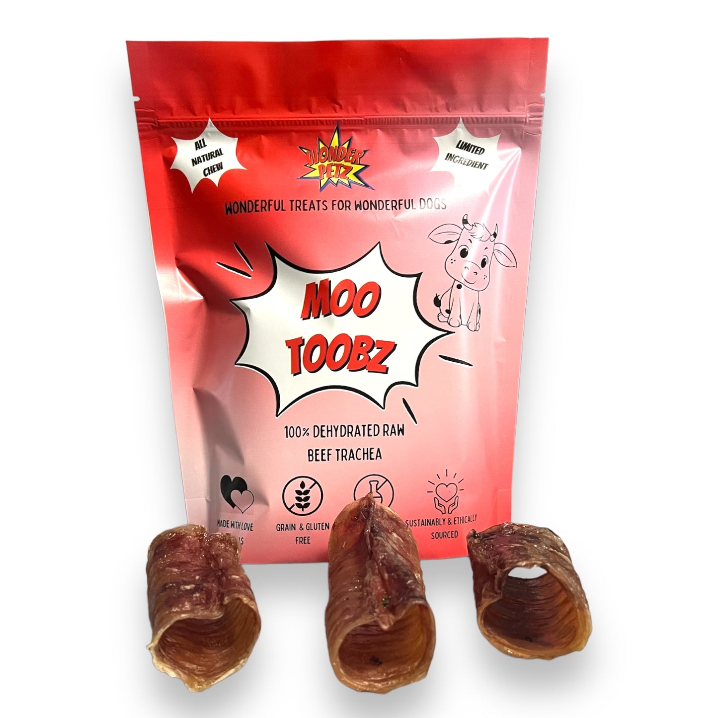 Moo Toobz Beef Trachea Chews