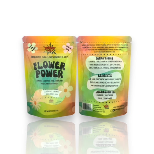 Flower Power Food Topper | Wonder Petz Treats
